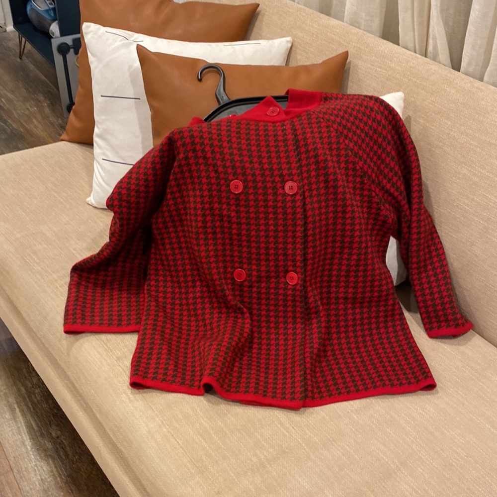 Talbots 100% marino wool cardigan/sweater - Picture 6 of 7